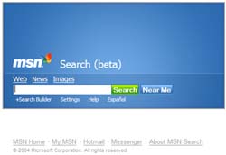 MSN Search Beta