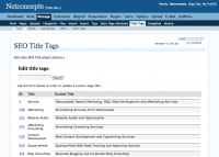 Mass edit title tags of static pages