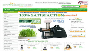 SEO Report Card: 877MyJuicer.com